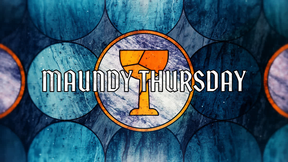 Holy Week Glass Maundy Thursday