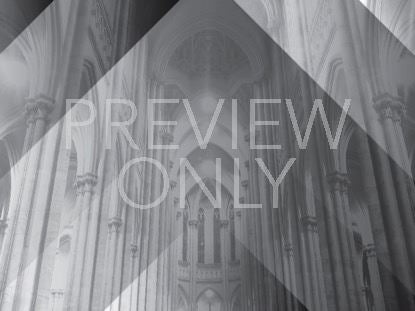 Grayscale Cathedral Backdrop