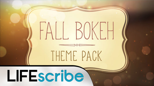 Fall Bokeh Theme Pack