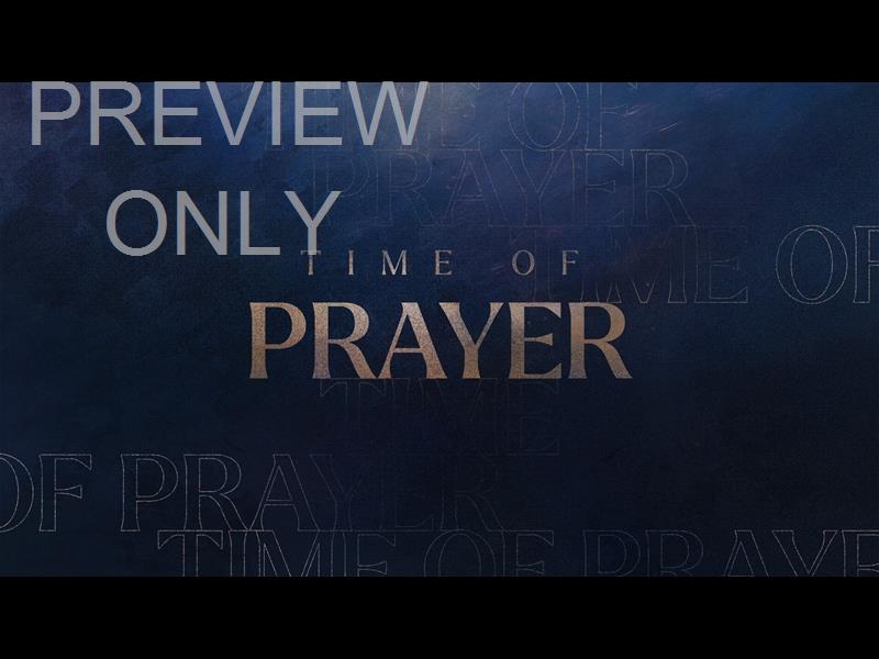 Above Every Name Time Of Prayer Still