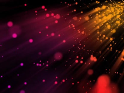 Particle Beam Orange