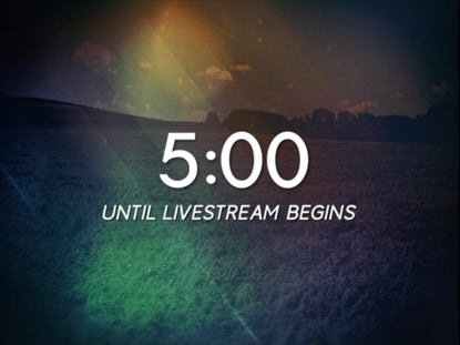 Sensational Skies Livestream Countdown