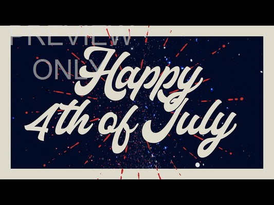 Fireworks Fourth July Still