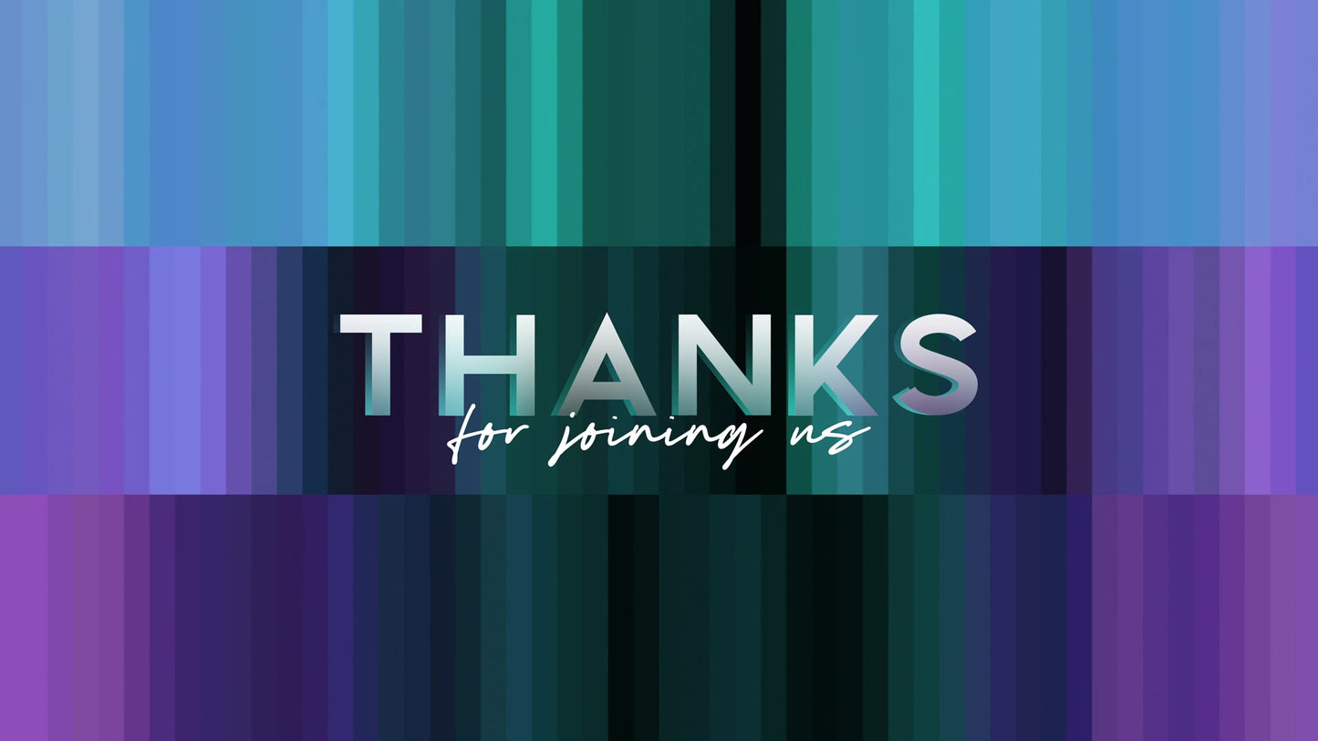 Chromatic Thanks For Joining Us