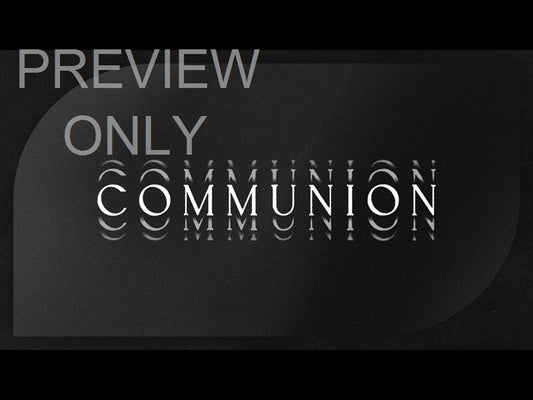 Obsidian Still Communion