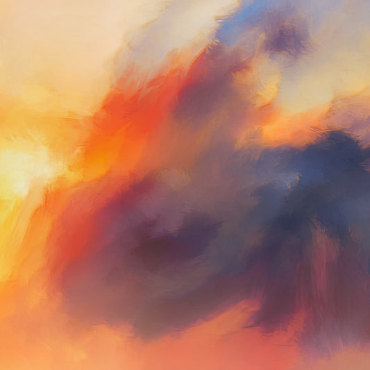 Painted Easter Giving Blank Social