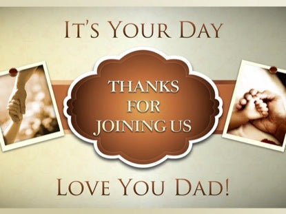 Father'S Day Closing Loop