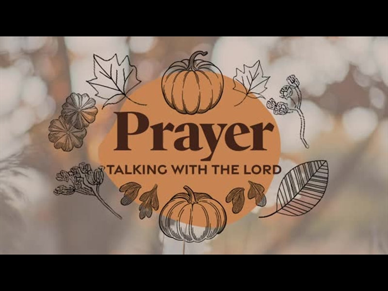 Line Art Autumn Prayer