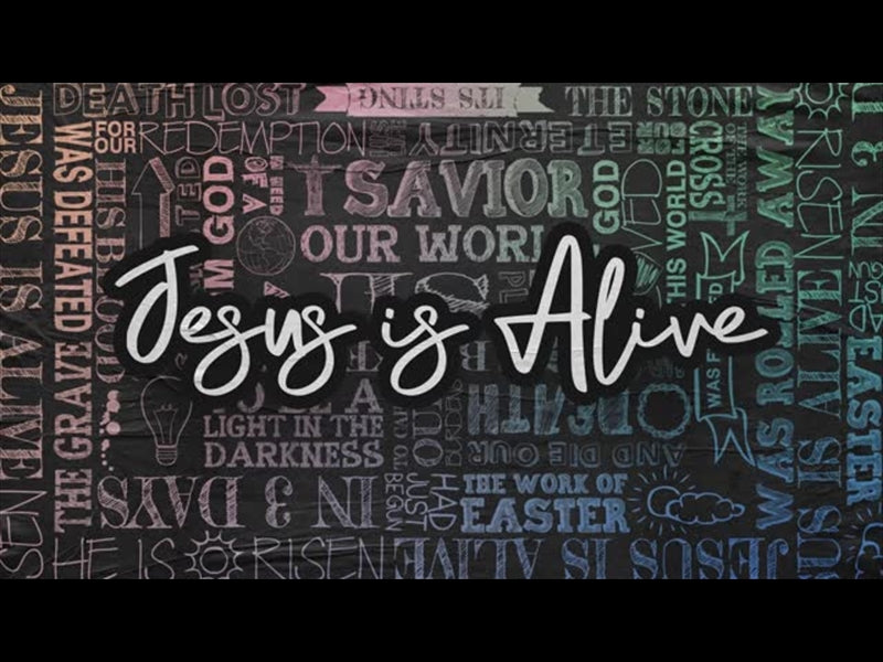Handwritten Easter Title