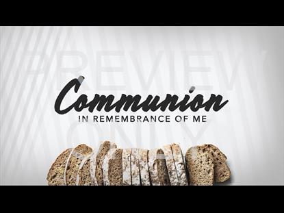 Communion Volume One: Title Still In Remembrance Of Me