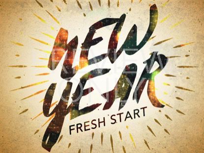 New Year Fresh Start Still 1