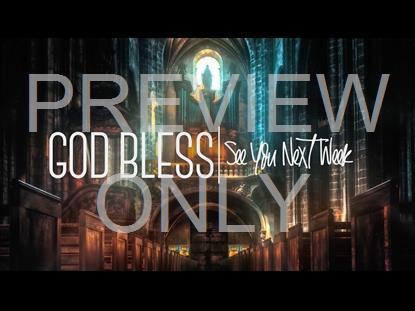 Cathedral God Bless Graphic