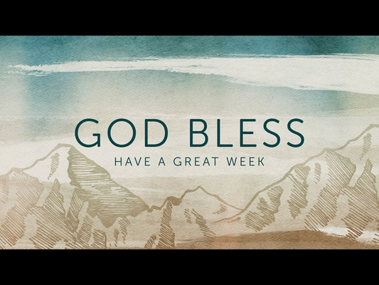 Onward God Bless