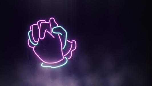 Neon Prayer Folded Still
