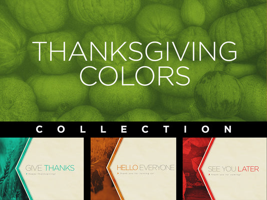 Thanksgiving Colors Collection
