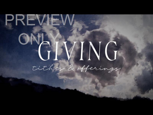 Your Kingdom Giving Still