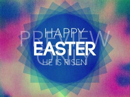 Vibrant Easter Risen Still