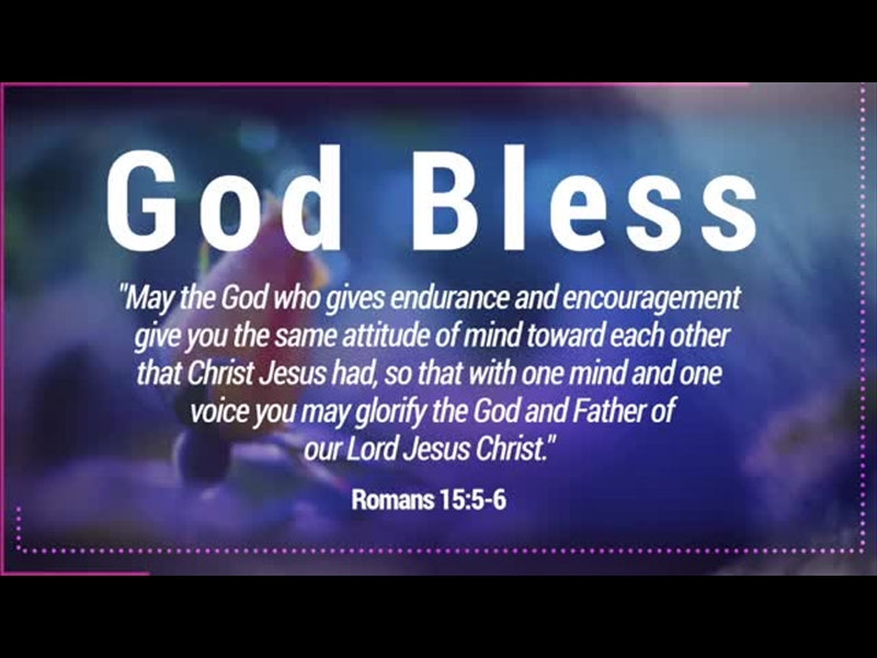 Consider The Flowers Benediction Loop