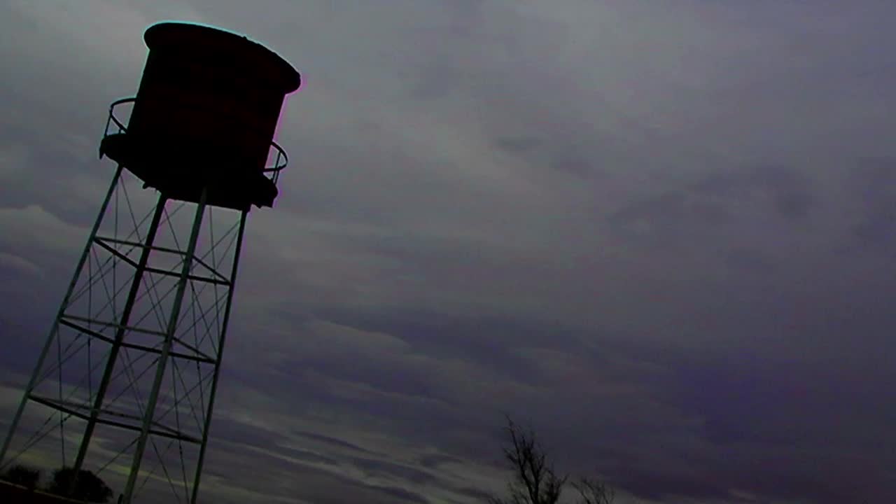 Water Tower Cloud Lapse
