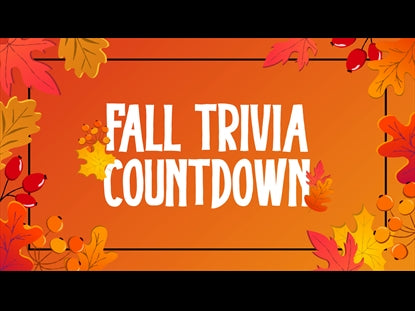 Fall Trivia Countdown