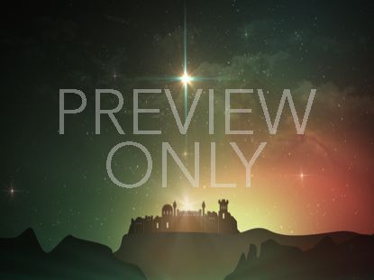 Christmas Nativity Small Star City