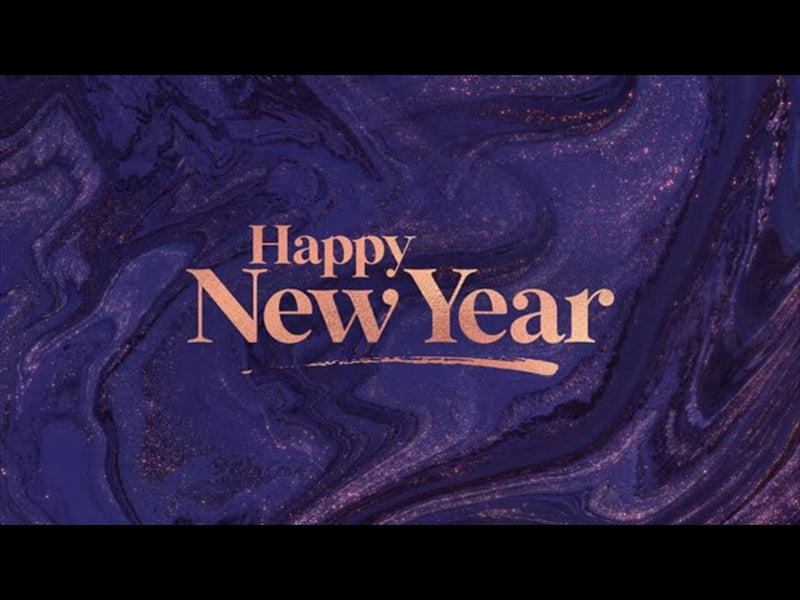 Acrylic Happy New Year