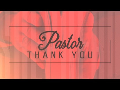Pastor Thank You