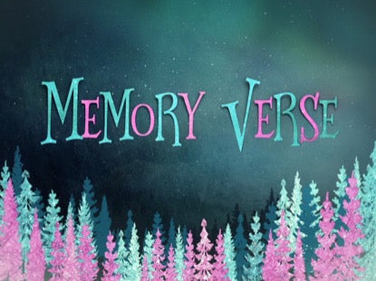 Christmas Sparkle Kids Memory Verse