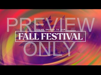 Fall Vibes Fall Festival Still