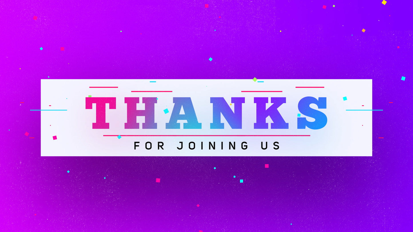 Colorful Graduation Closing Still