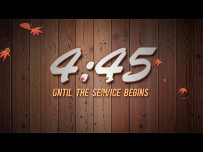 Fall Leaves Countdown