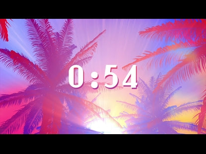Summer Palm Trees Countdown