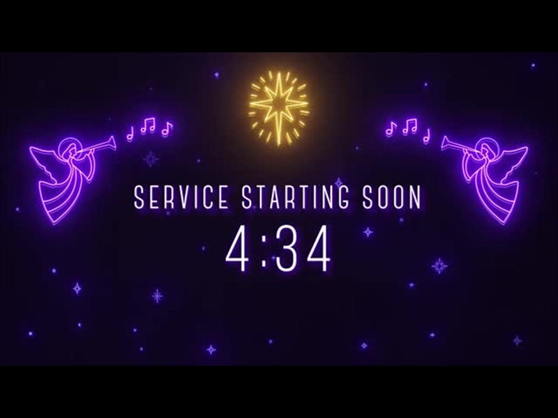 Neon Stars Countdown Starting Soon