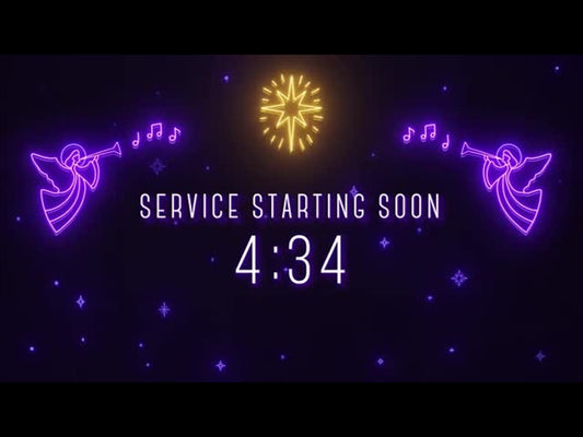 Neon Stars Countdown Starting Soon