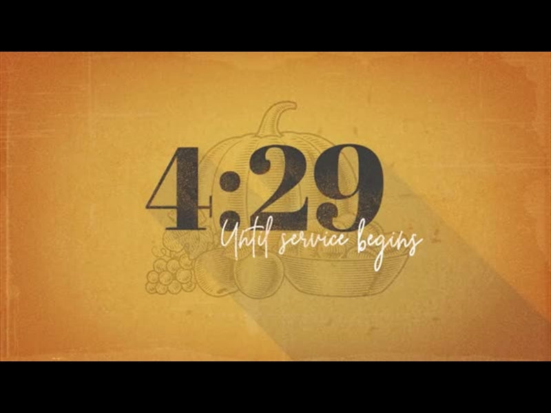 Thanksgiving Volume Four: Countdown