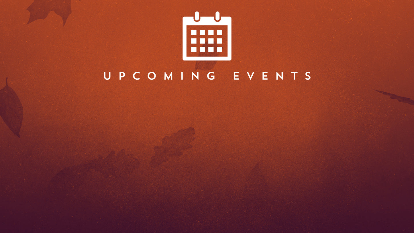 Painted Autumn Events