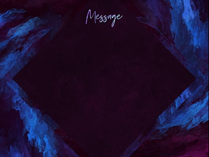 Paint Swirl Message