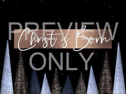 Glimmer Christ Is Born Still