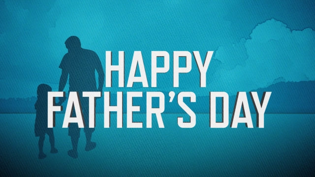 Father's Day Blue Welcome