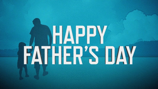 Father's Day Blue Welcome