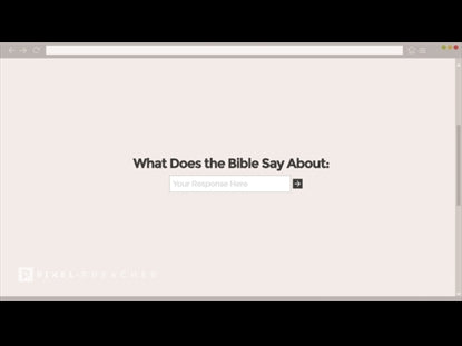 What The Bible Says Bumper