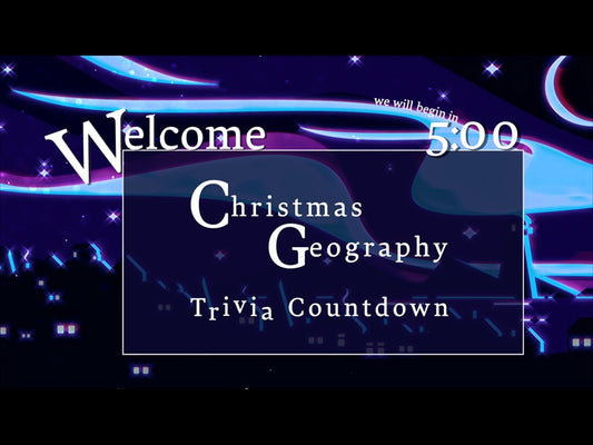 Christmas Geography Trivia Countdown