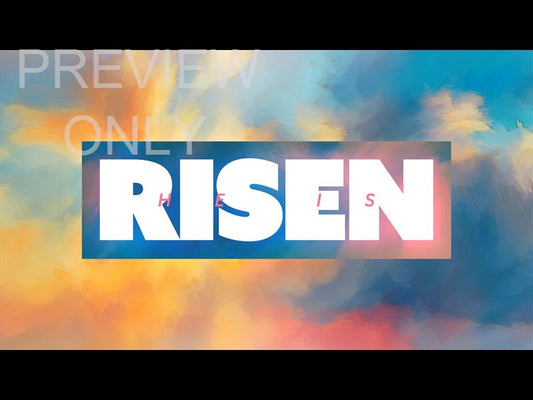 Painted Easter Sermon Title 01