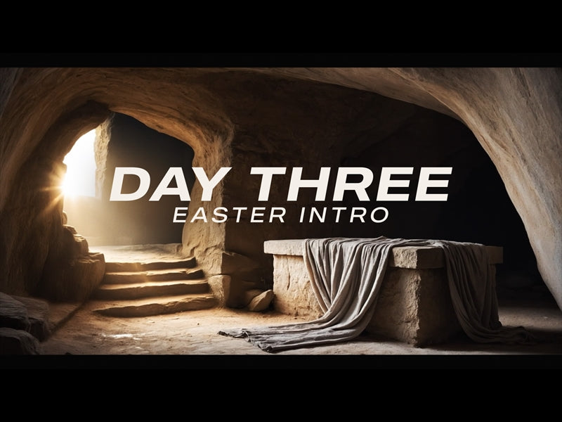 Day Three Easter Intro | Motion Worship | WorshipHouse Media