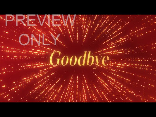 Splendor Of Christmas Goodbye Still