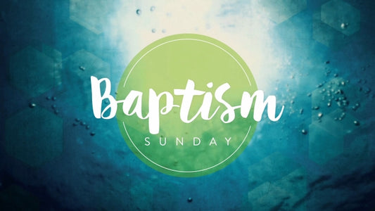 Baptism Water Title