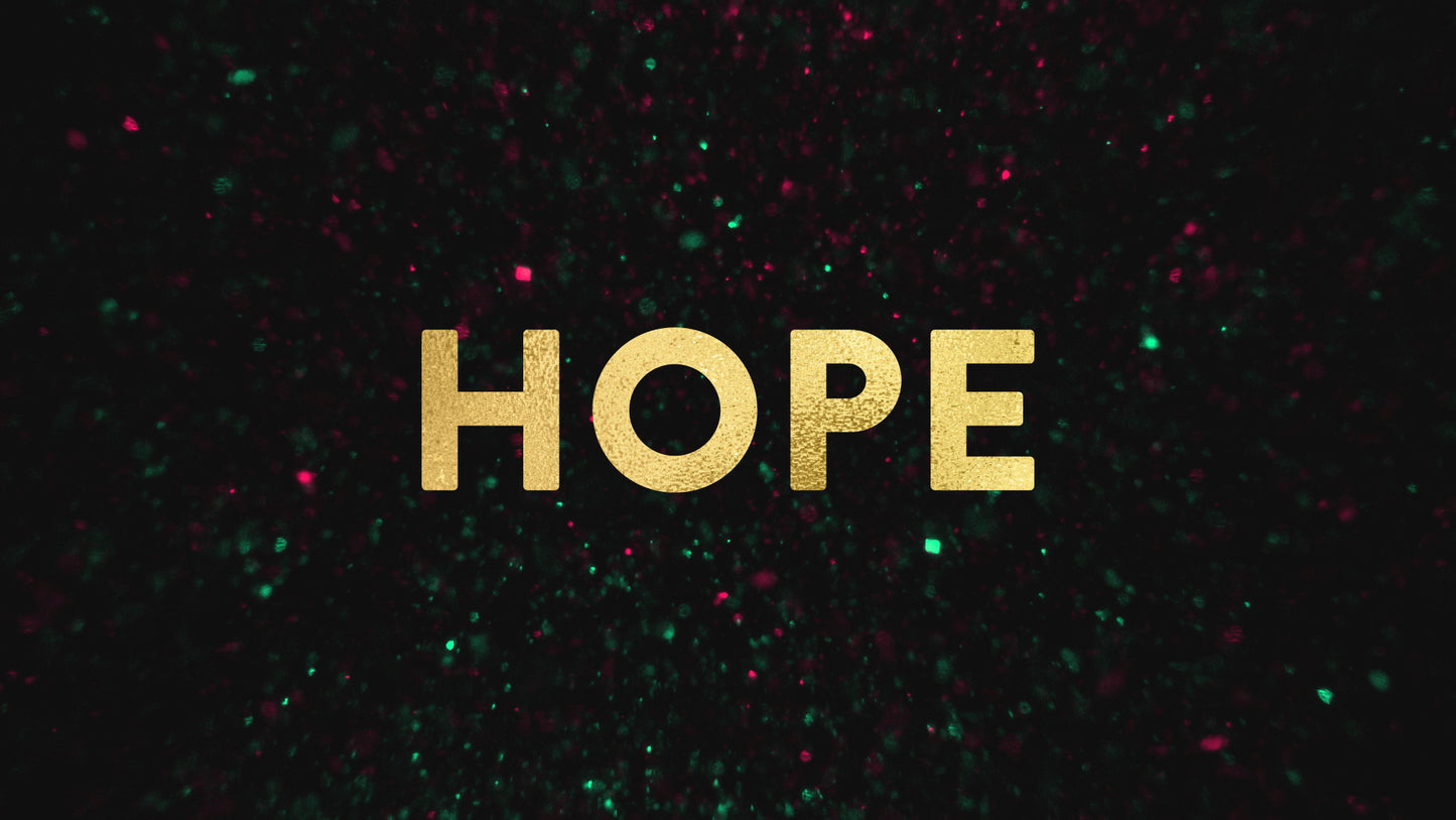 Christmas Glitter Hope Still