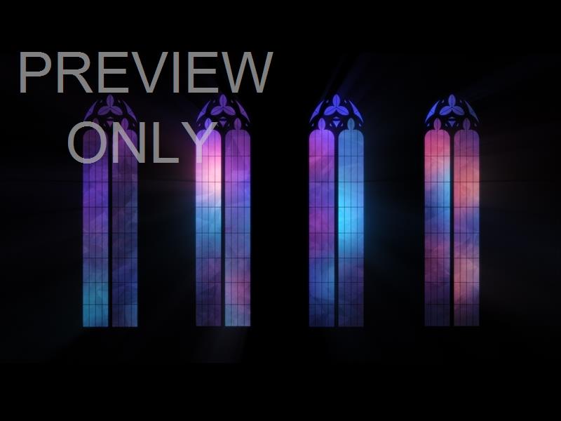 Sacred Glass 2: Narrow Windows C Still
