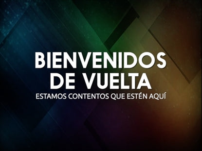 Ethereal Welcome Back Motion Spanish