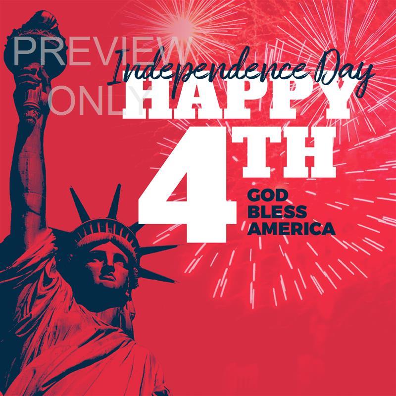 Independence Day: God Bless America Social Graphic Main